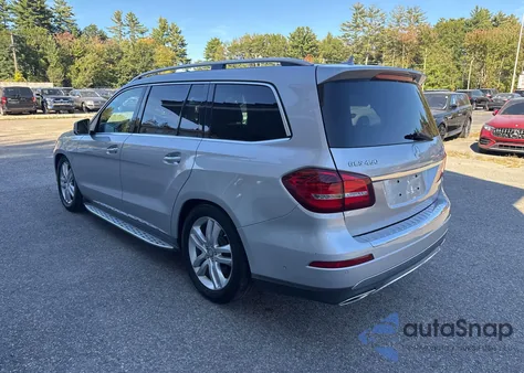2017 Mercedes-Benz Gls 450 4Matic z USA, uszkodzony, nr VIN 4JGDF6EE9HA763983